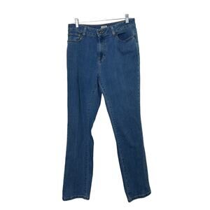L.L. Bean Classic Fit Medium Rinse Jeans Women's Size 10 Regular 30" Inseam